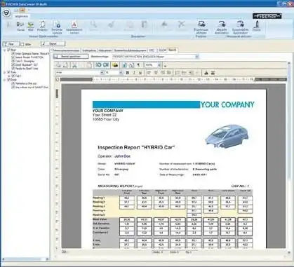 DataCenter IP (Inspection Plan) software